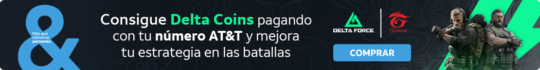 consigue delta coins pagando con tu número AT&T